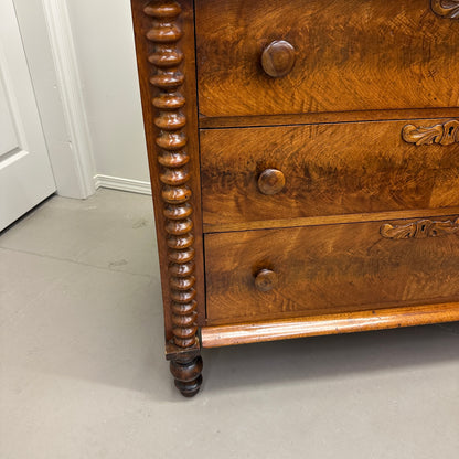 Antique Victorian Mahogany Chest of Drawers