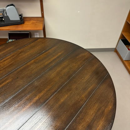 Linon Steel/Wood Industrial Adjustable Round Bar Set