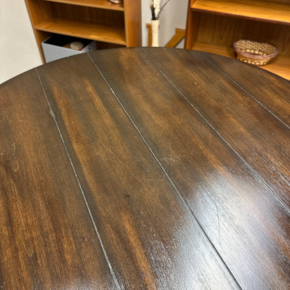 Linon Steel/Wood Industrial Adjustable Round Bar Set