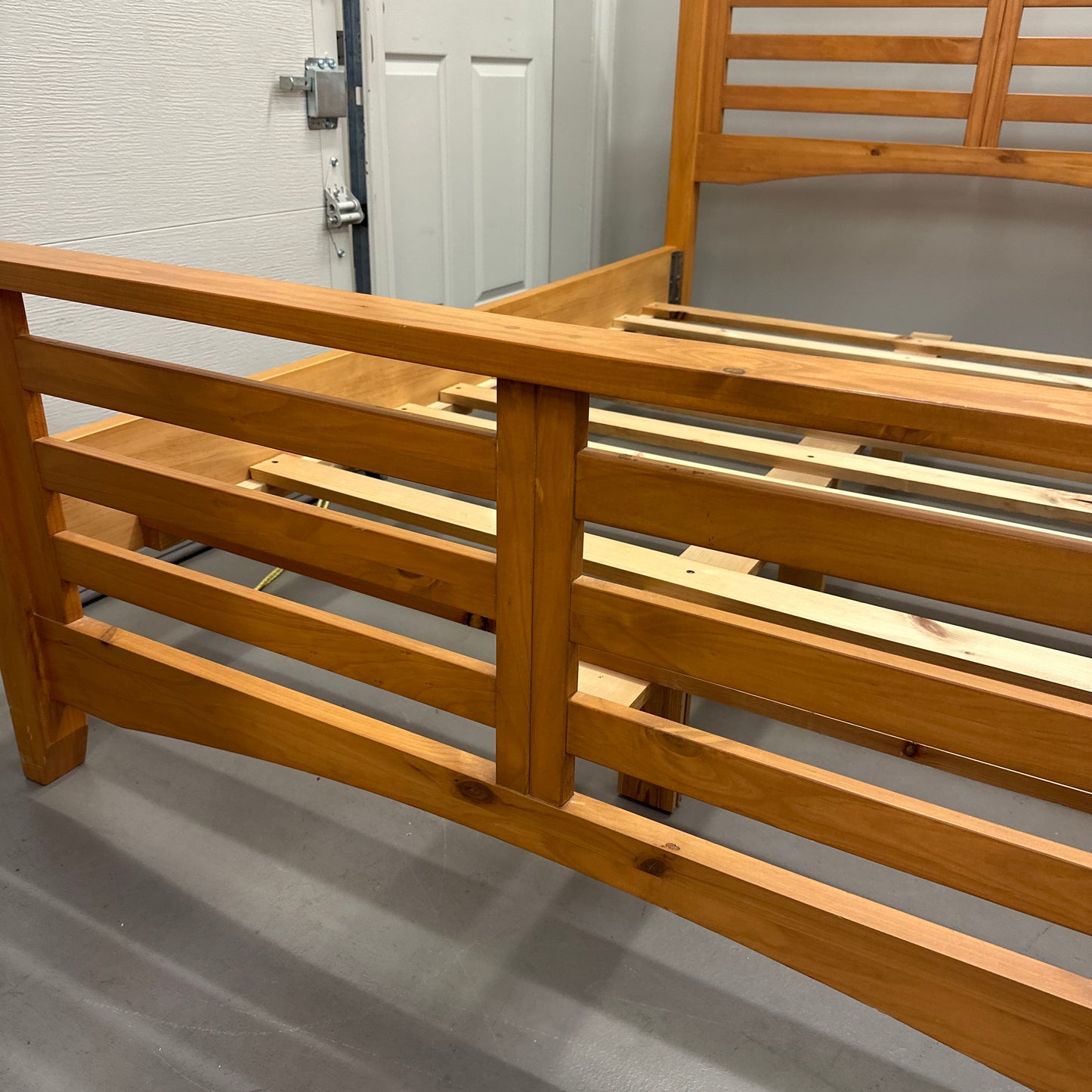 Solid Wood Full/Double Bed by Mako