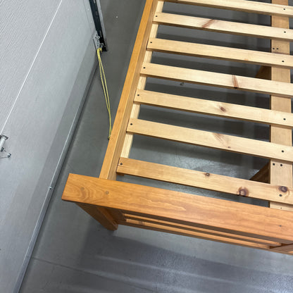 Solid Wood Full/Double Bed by Mako