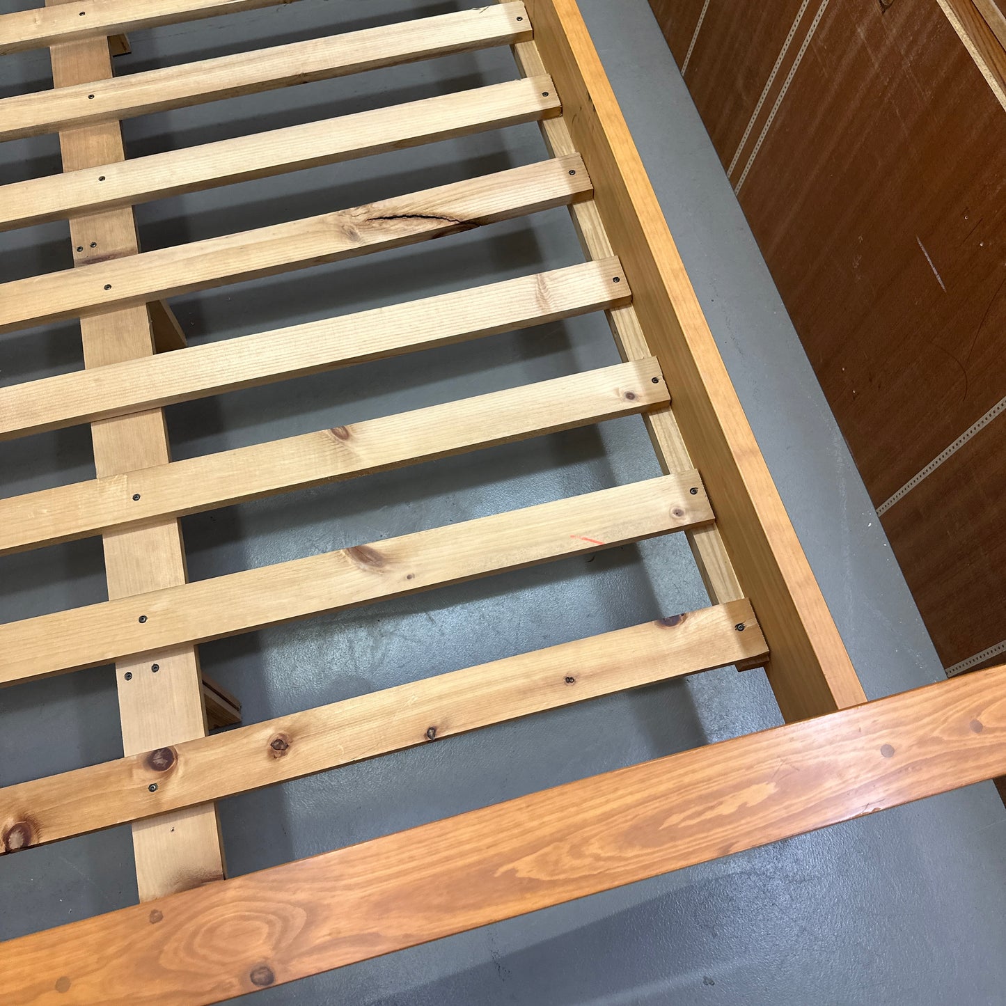 Solid Wood Full/Double Bed by Mako