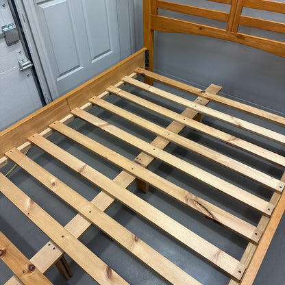 Solid Wood Full/Double Bed by Mako