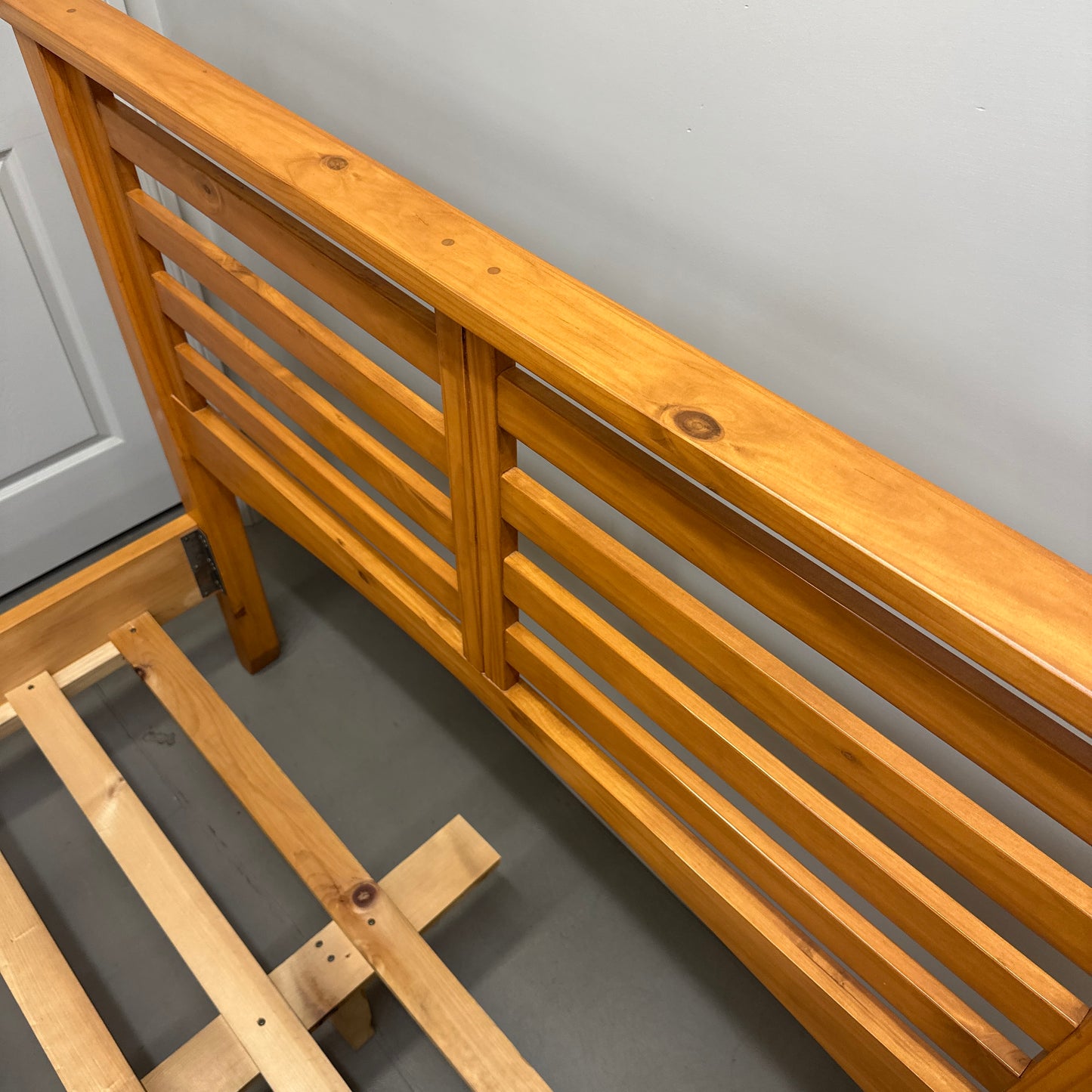 Solid Wood Full/Double Bed by Mako