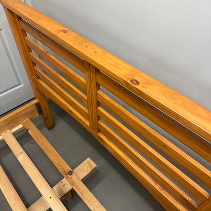Solid Wood Full/Double Bed by Mako
