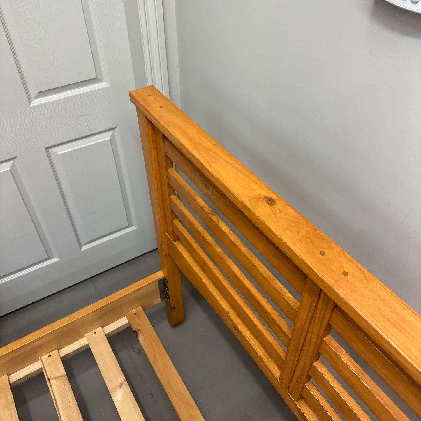 Solid Wood Full/Double Bed by Mako