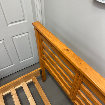 Solid Wood Full/Double Bed by Mako