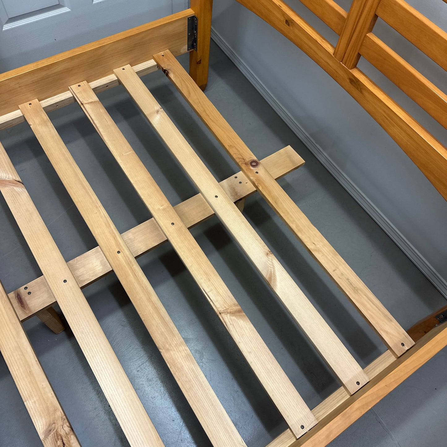 Solid Wood Full/Double Bed by Mako
