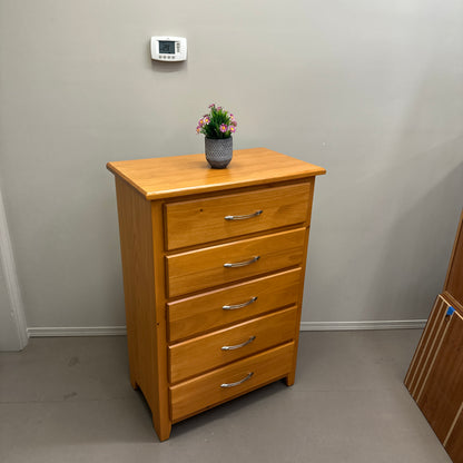 Solid Wood Highboy Dresser by Mako