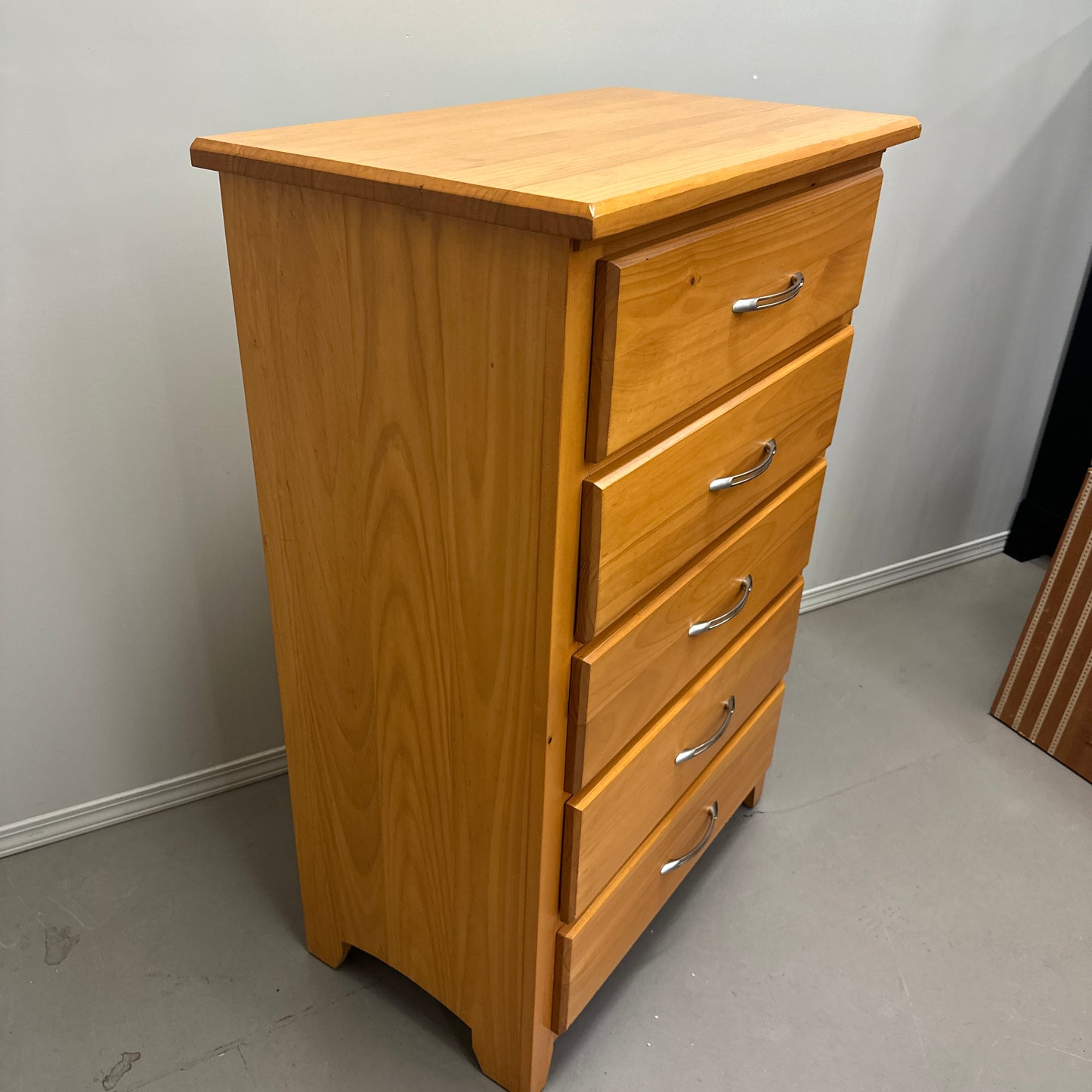 Solid Wood Highboy Dresser by Mako