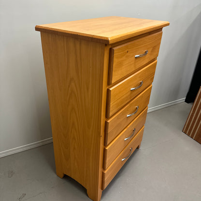Solid Wood Highboy Dresser by Mako
