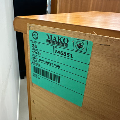 Solid Wood 3-pieces Bedroom Set by Mako