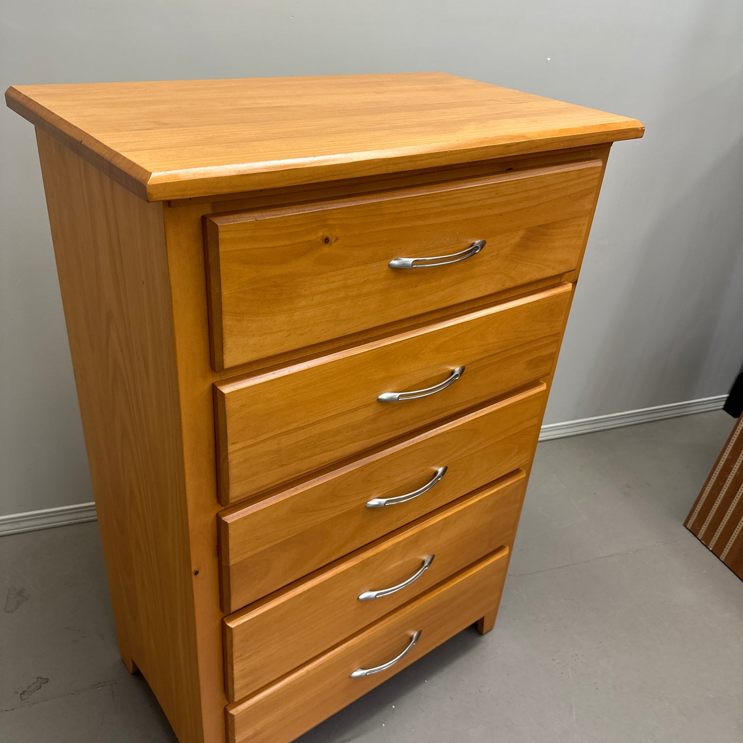 Solid Wood Highboy Dresser by Mako