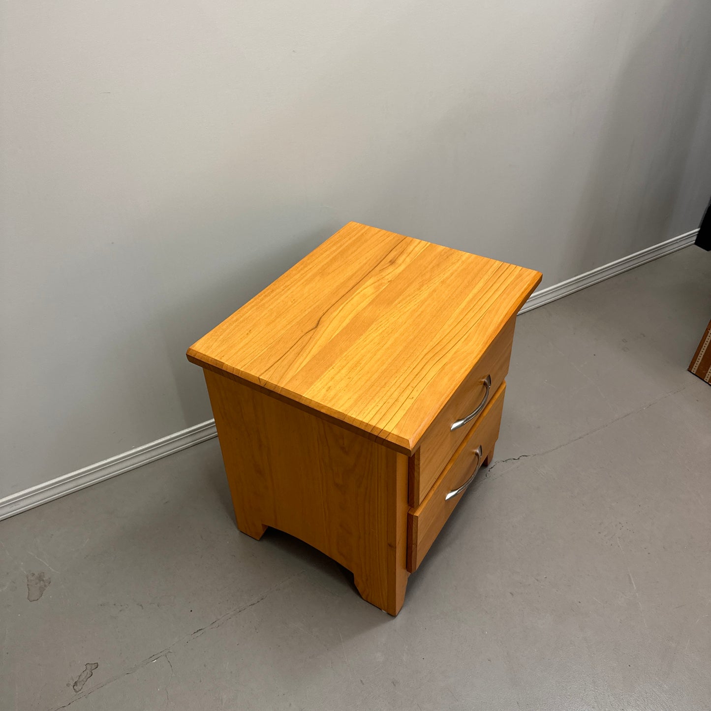 Solid Wood Nighstand by Mako