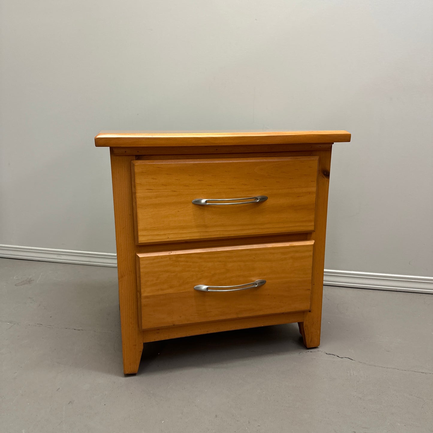 Solid Wood Nighstand by Mako