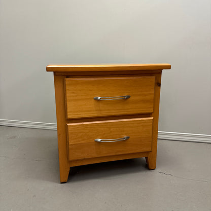 Solid Wood Nighstand by Mako