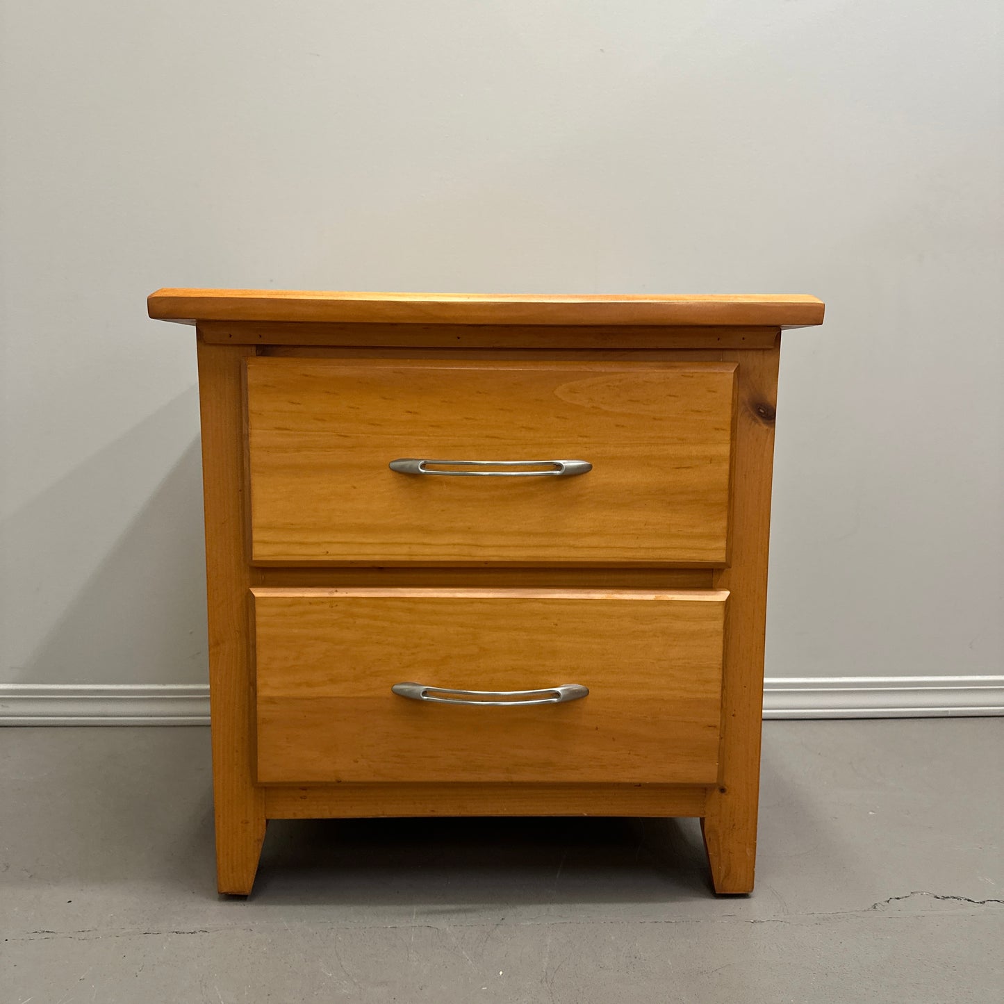Solid Wood Nighstand by Mako