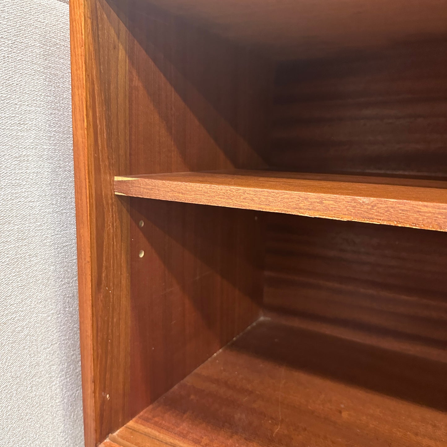 Mid-Century Modern Danish 2-Piece Sideboard & Hutch