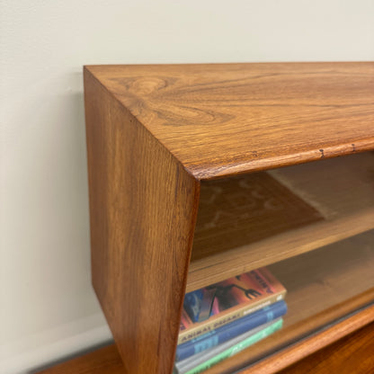 Mid-Century Modern Danish 2-Piece Sideboard & Hutch