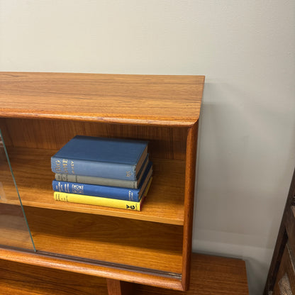 Mid-Century Modern Danish 2-Piece Sideboard & Hutch