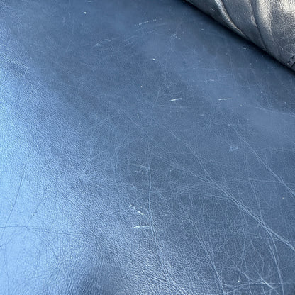 Black Leather Sofa