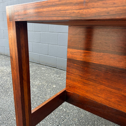 Mid-Century Modern Rosewood Executive Desk