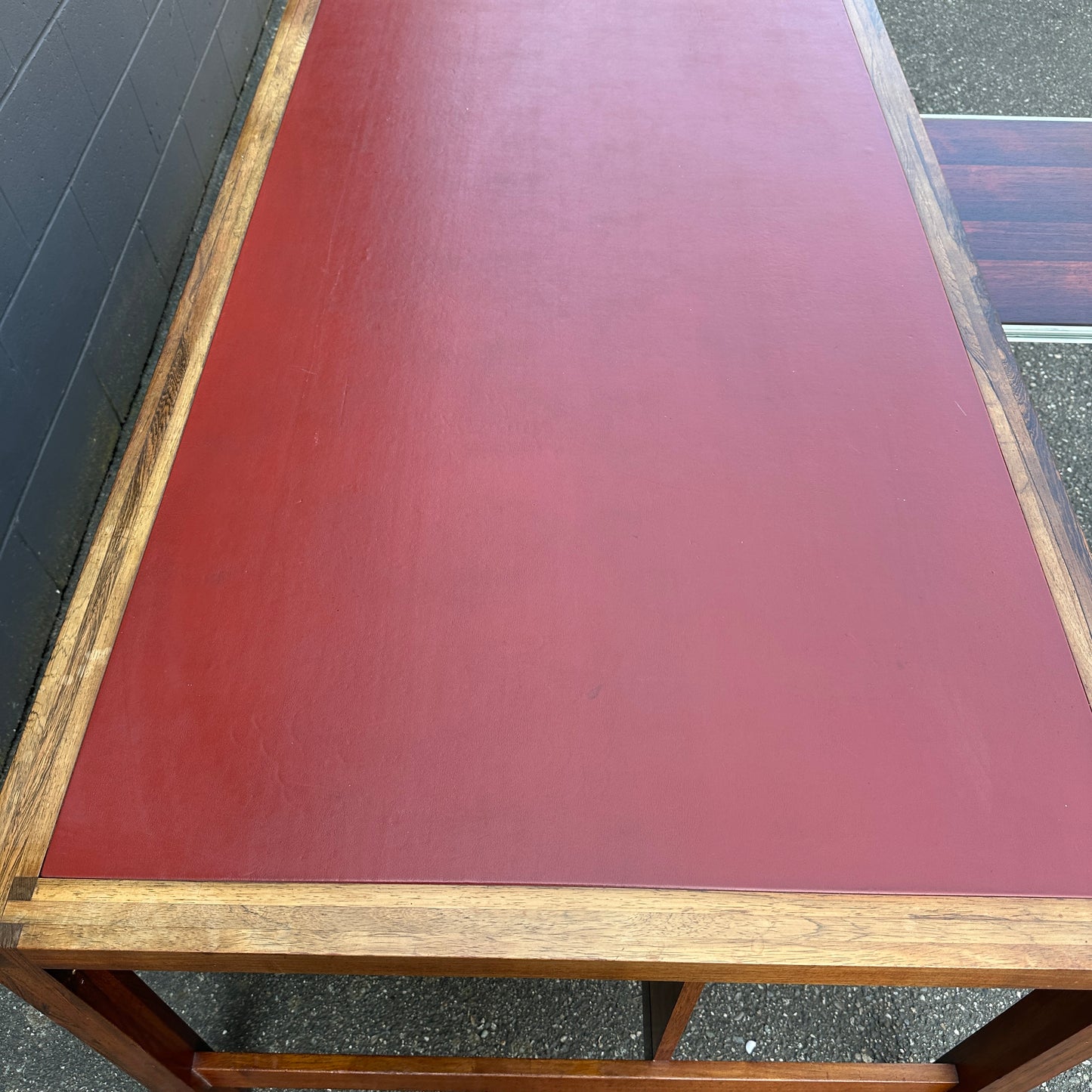 Mid-Century Modern Rosewood Executive Desk