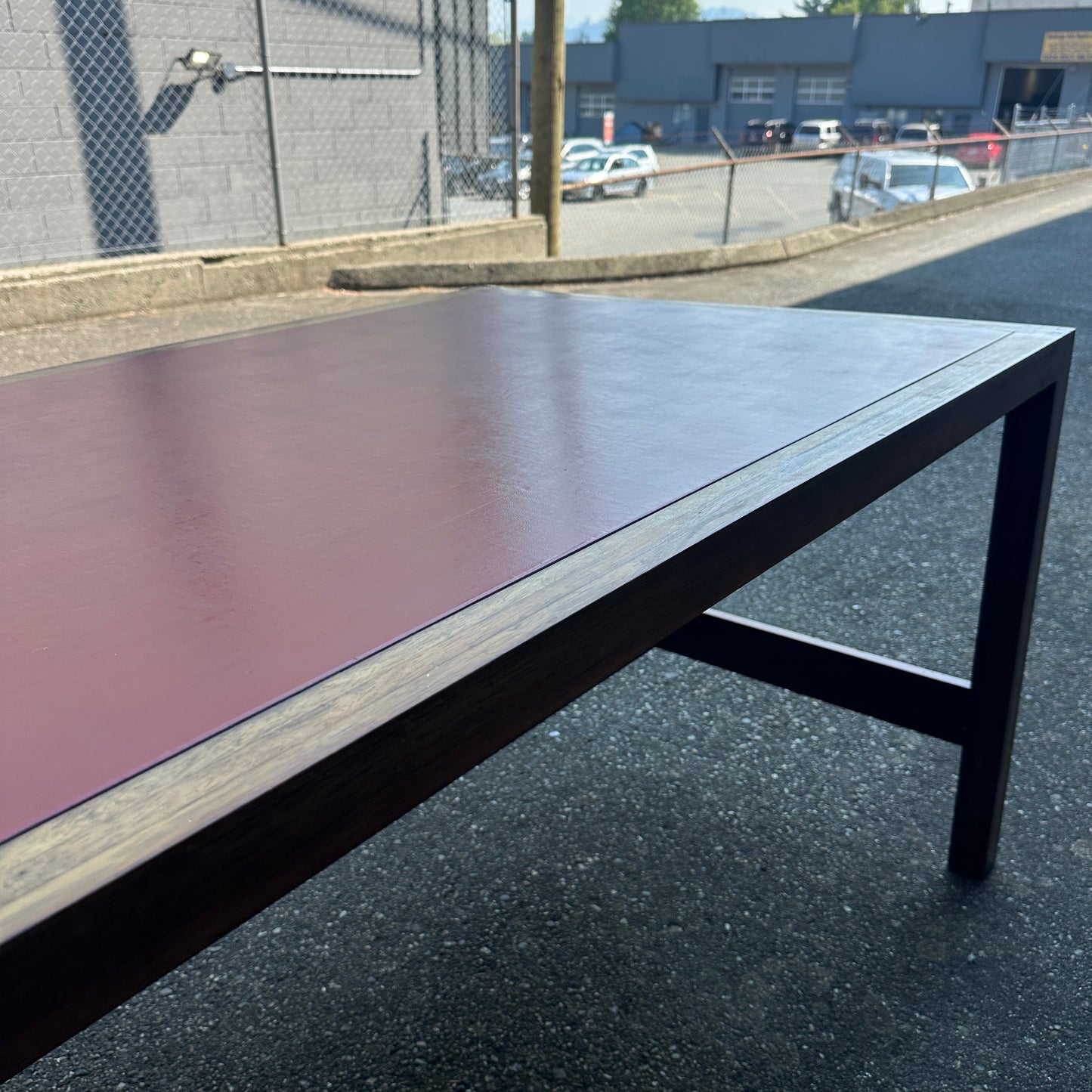 Mid-Century Modern Rosewood Executive Desk