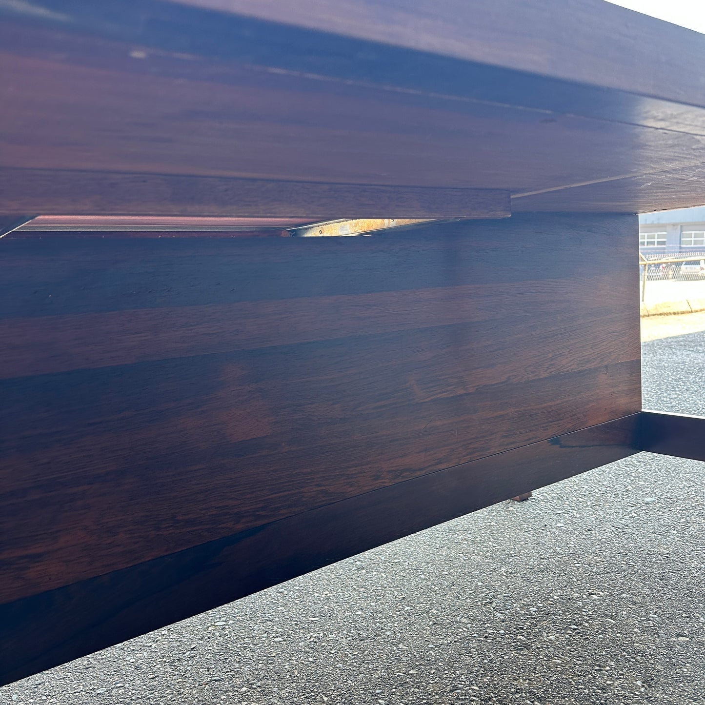 Mid-Century Modern Rosewood Executive Desk