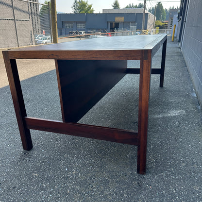 Mid-Century Modern Rosewood Executive Desk