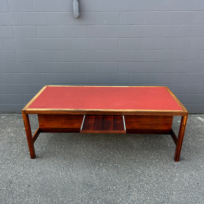 Mid-Century Modern Rosewood Executive Desk