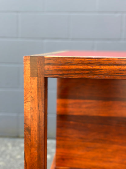 Mid-Century Modern Rosewood Executive Desk