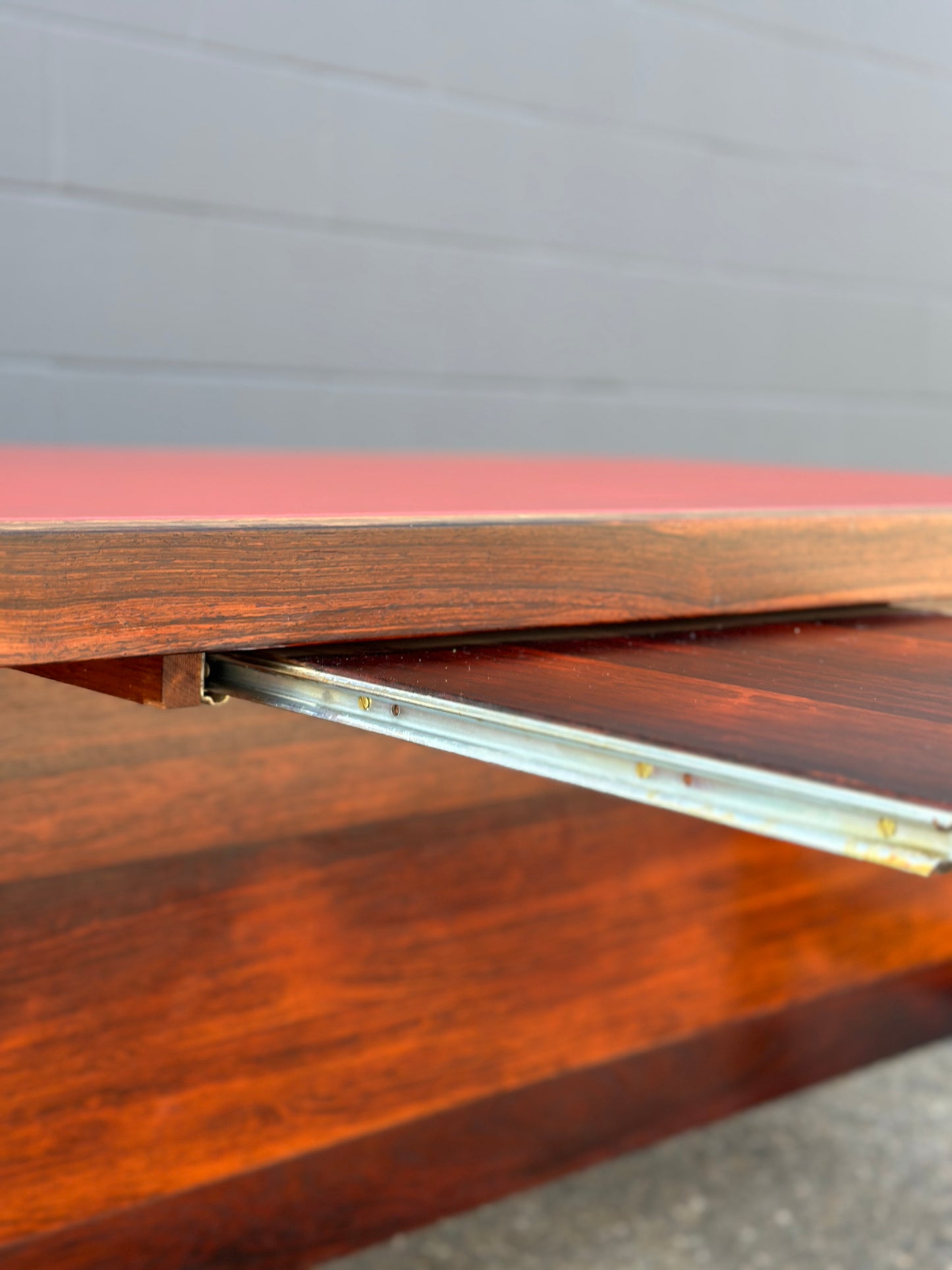 Mid-Century Modern Rosewood Executive Desk