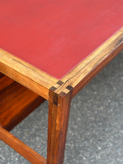 Mid-Century Modern Rosewood Executive Desk