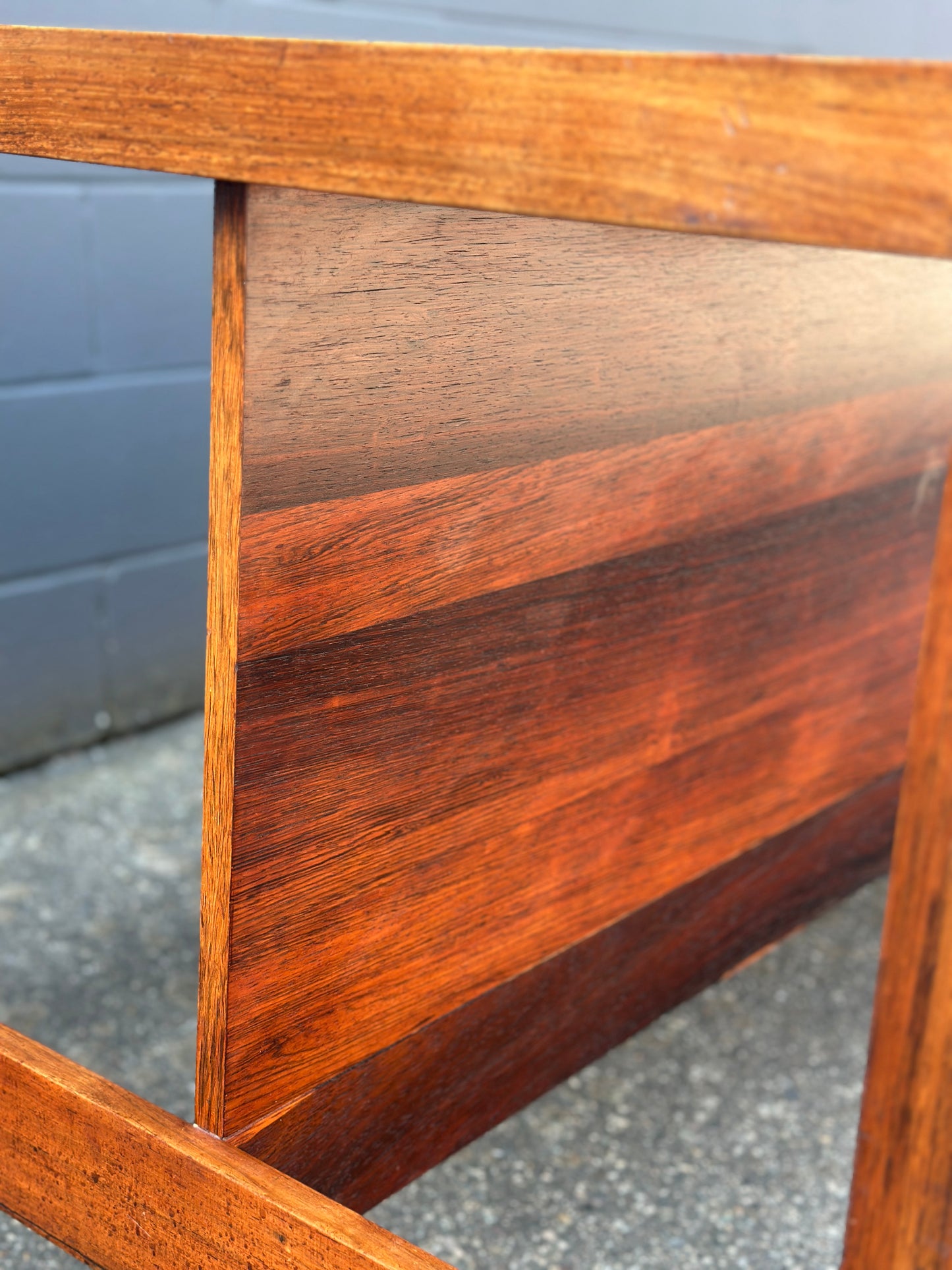 Mid-Century Modern Rosewood Executive Desk