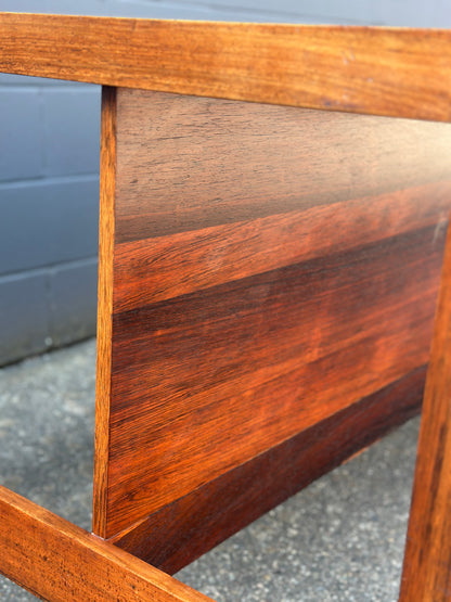 Mid-Century Modern Rosewood Executive Desk