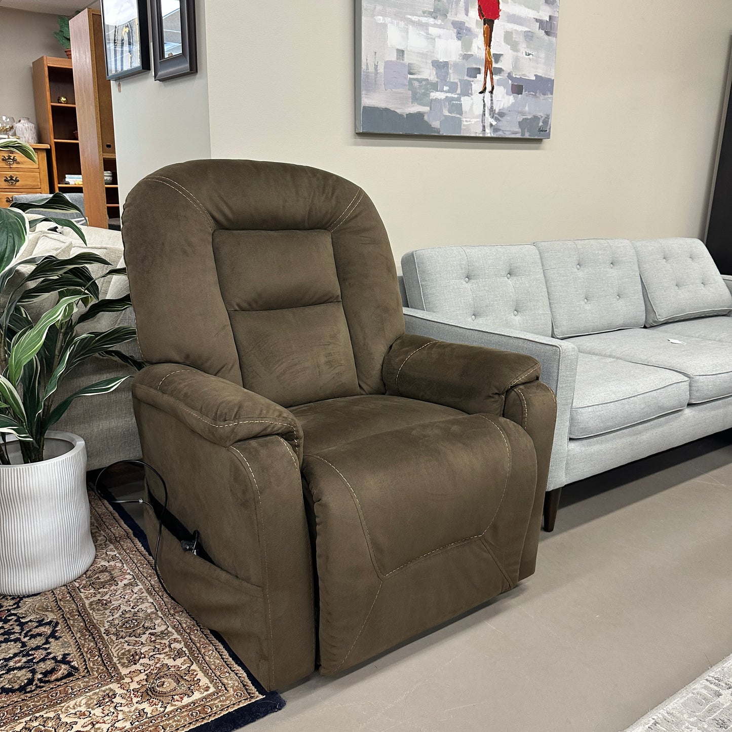 Samir Power Lift Recliner Chair with Heat and Massage