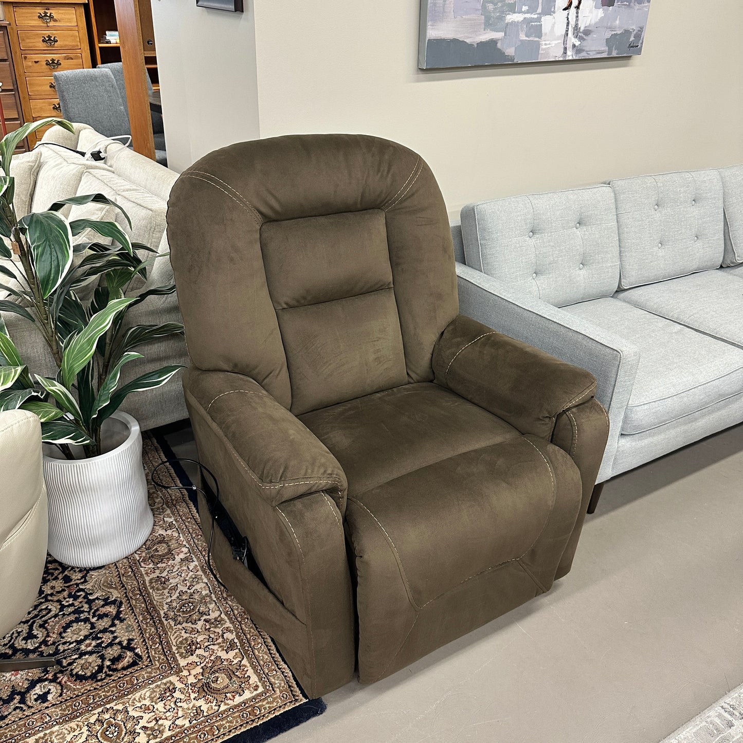 Samir Power Lift Recliner Chair with Heat and Massage