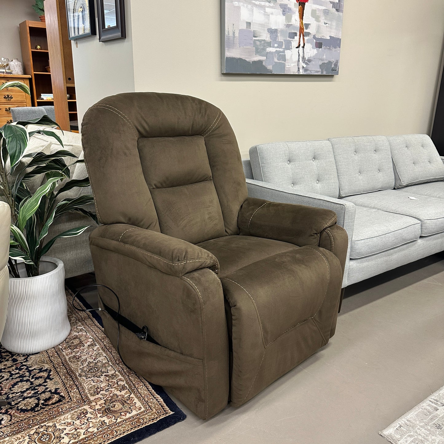 Samir Power Lift Recliner Chair with Heat and Massage