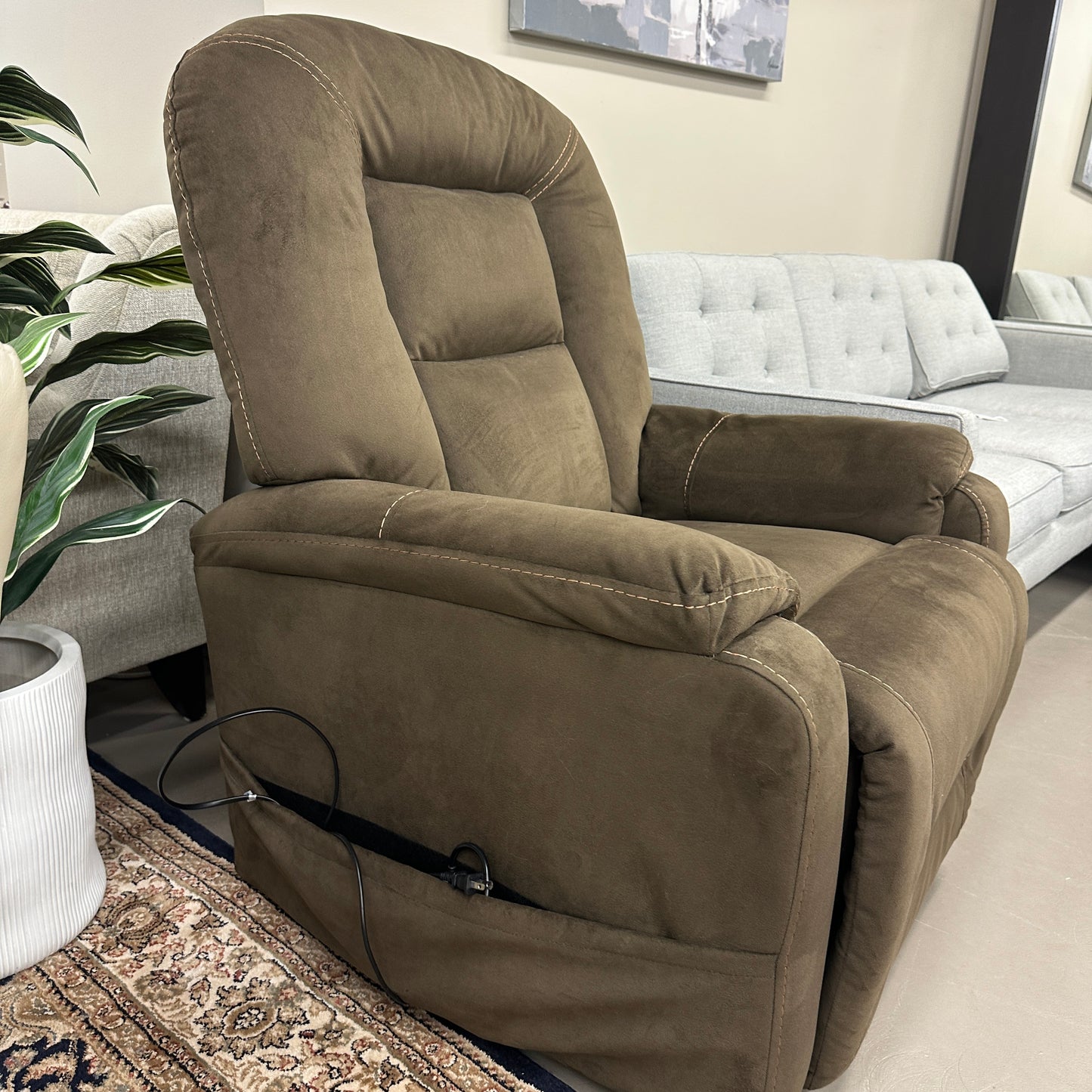 Samir Power Lift Recliner Chair with Heat and Massage