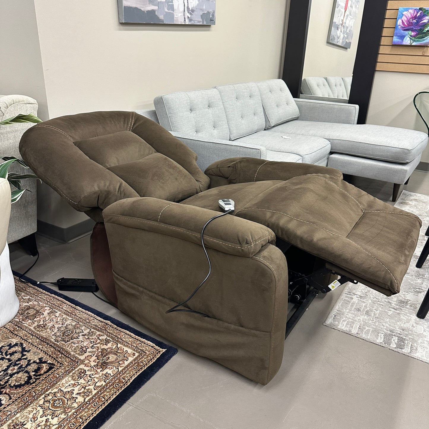 Samir Power Lift Recliner Chair with Heat and Massage