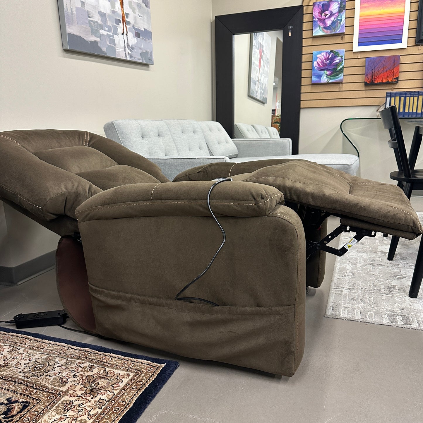 Samir Power Lift Recliner Chair with Heat and Massage