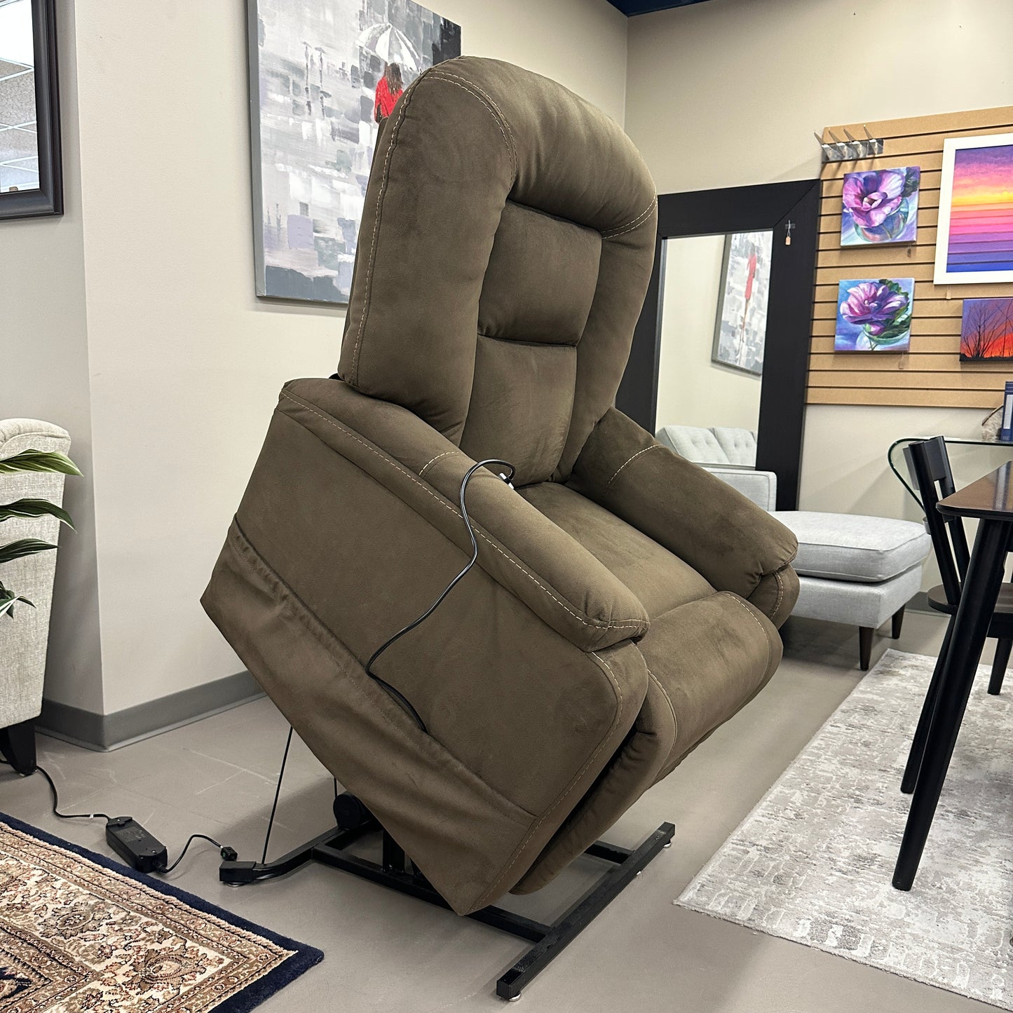 Samir Power Lift Recliner Chair with Heat and Massage