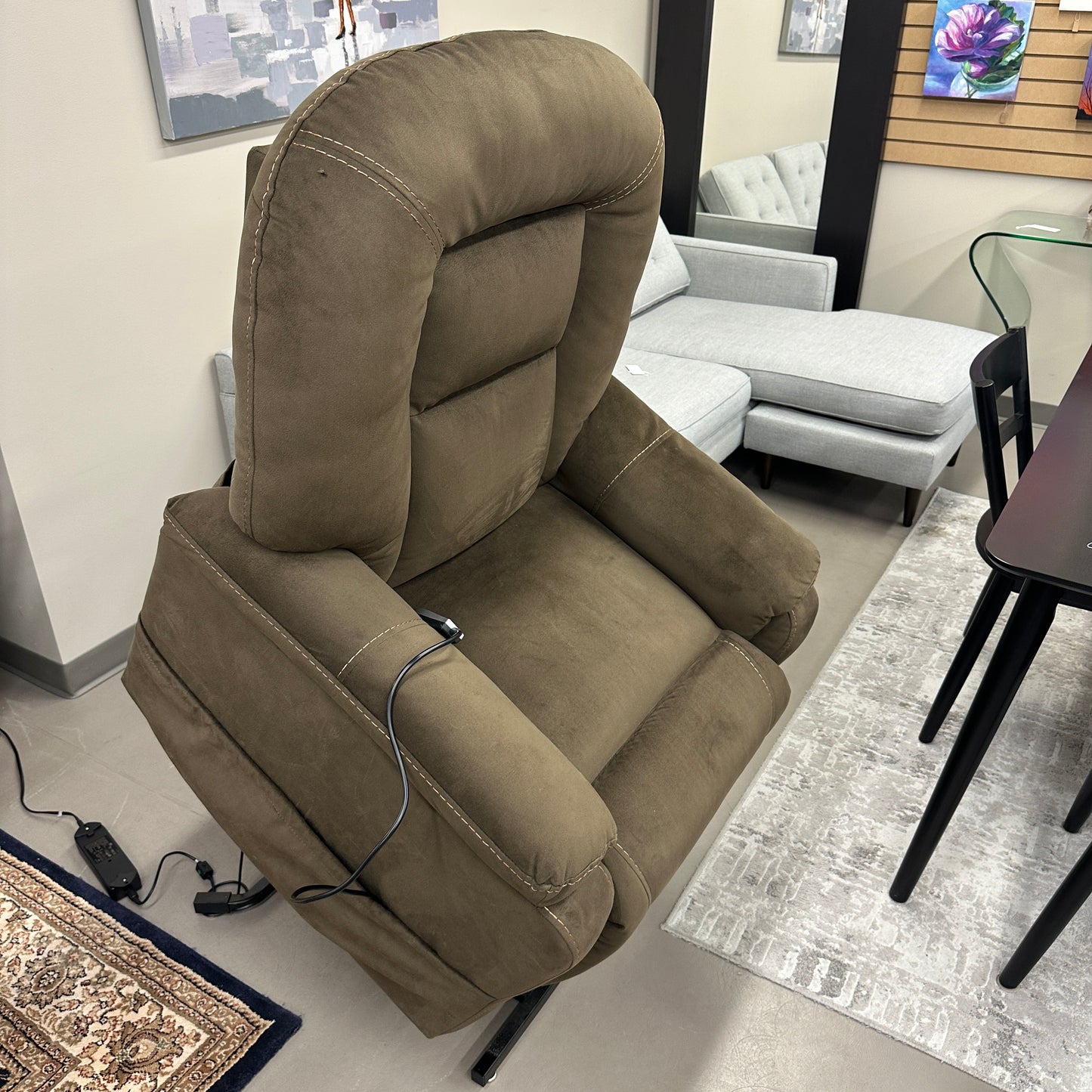 Samir Power Lift Recliner Chair with Heat and Massage