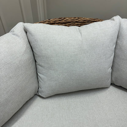 Patio Wicker Cuddle Chair
