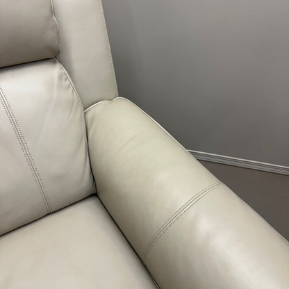 Kester Power Leather Recliner by Barcalounger