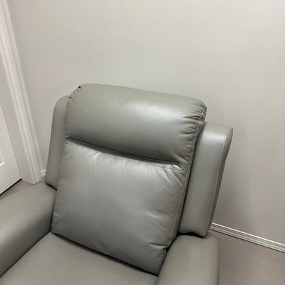 Alpine Leather Power Reclining Chair - Grey