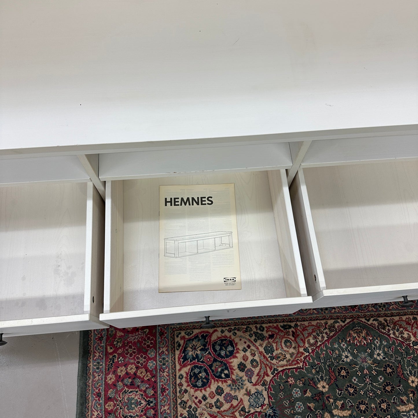 HEMNES TV Storage Combination - 4 pieces