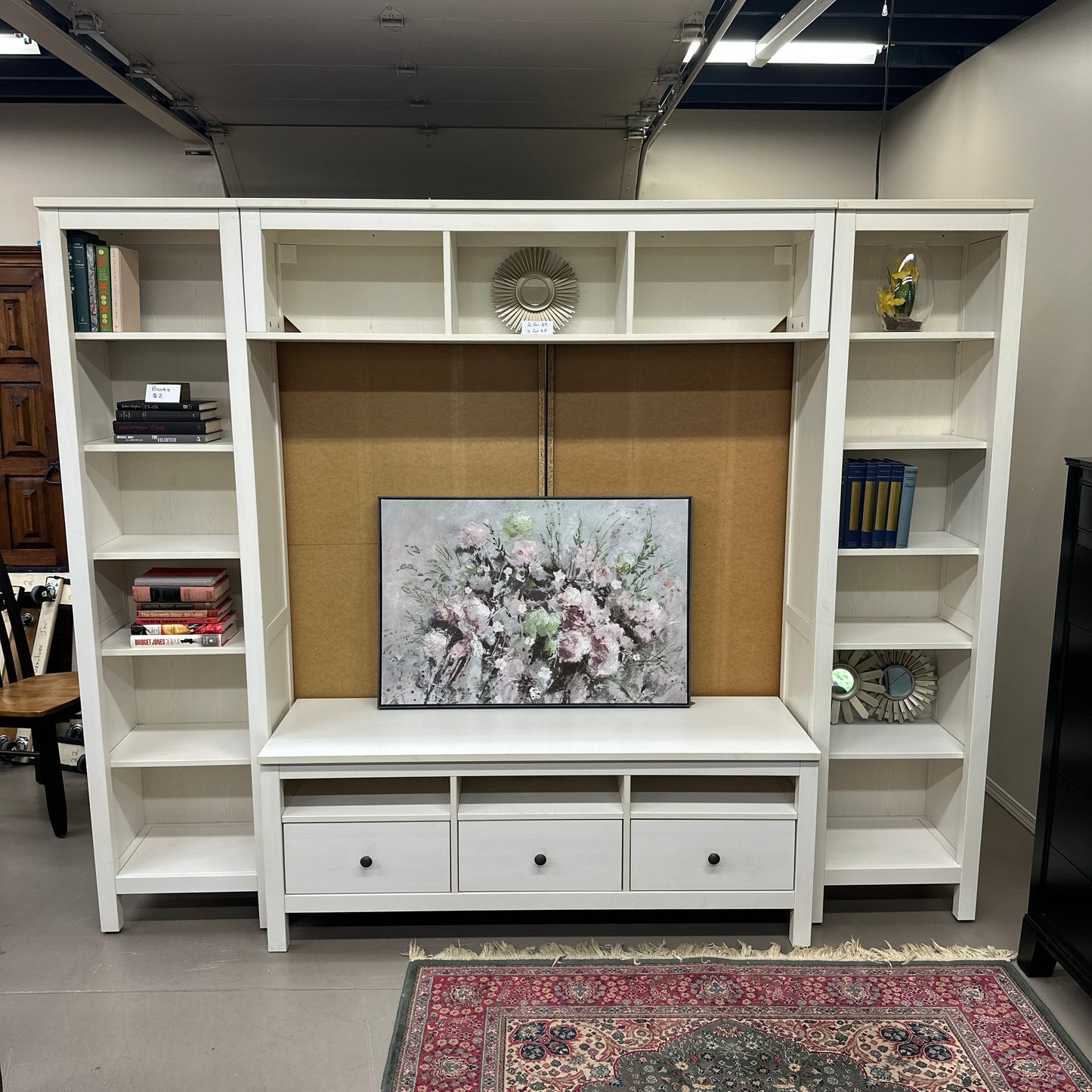 HEMNES TV Storage Combination - 4 pieces