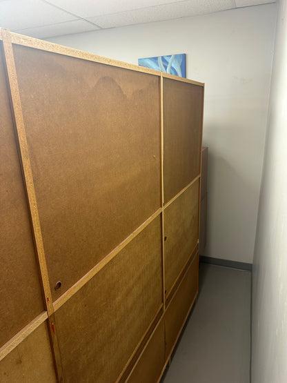 1960s Danish Teak Wall Unit by Domino Møbler